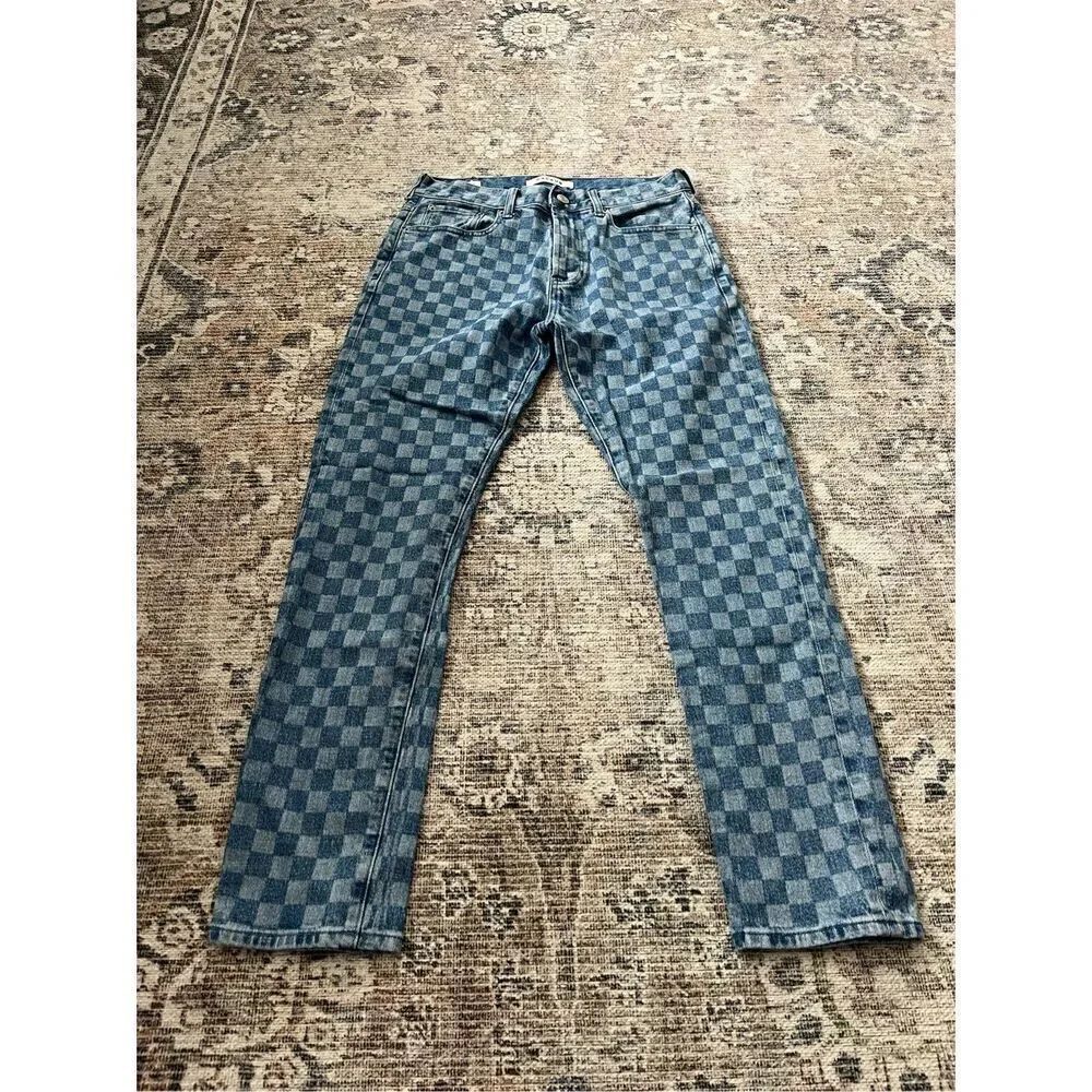 NWOT PacSun Holden Slim Taper Checkered Jeans